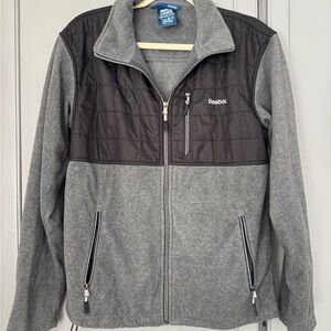 Reebok Two-Tone Gray and Black Jacket